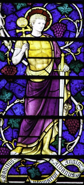 영국의 성 알바노_by Sir Ninian Comper_photo by Lawrence OP_in the Abbey Basilica of St Gregory the Great in Downside_England UK.jpg